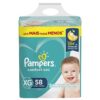 FRALDA PAMPERS CONFORT SEC BAG P 72UN
