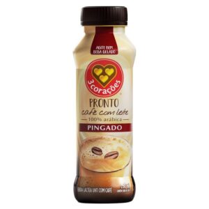 BEBIDA LACTEA 3CORACOES CAFE LT PING 260