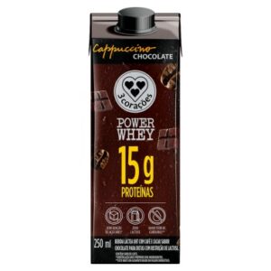 BEBIDA LACTEA 3CORACOES POW WHEY CHO250