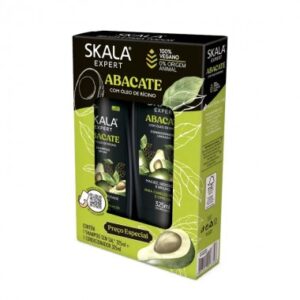 CONJ SKALA SH COND ABACATE 525ML